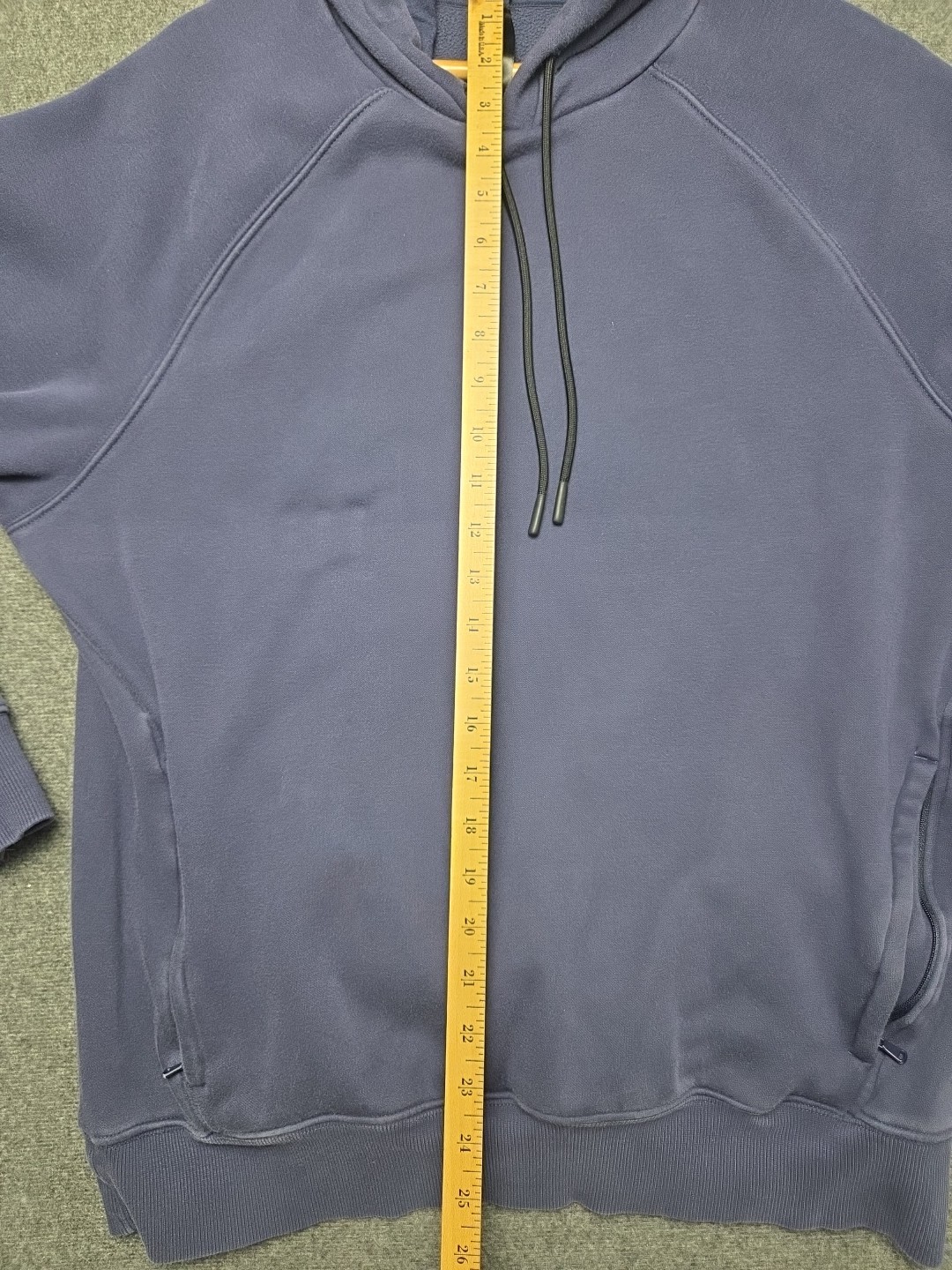 Fabletics Sweatshirt Men Medium Blue Performance … - image 5