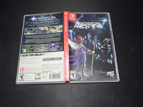 Cosmic Star Heroine Limited Run Nintendo Switch EXMT+ condition COMPLETE n box! - Picture 3 of 5