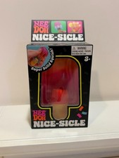 NeeDoh Nice-Sicle Pink Popsicle Squishy Fidget Toy Schylling NIB
