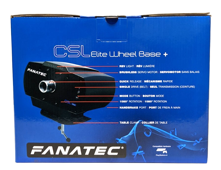 Fanatec CSL Elite Wheel Base+ For Playstation PS4 & PC CSL E