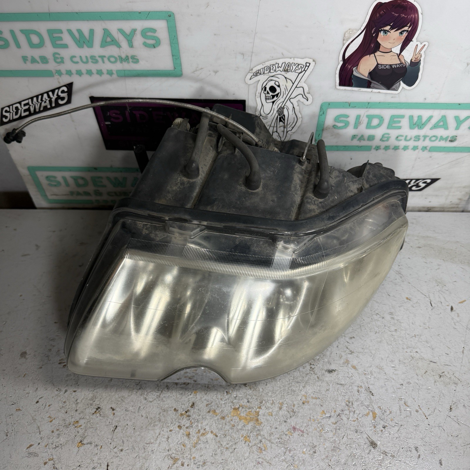 04-08 Maserati Quattroporte Left Front Headlight M139 HID Xenon