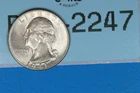 1941 25C WASHINGTON SILVER QUARTER EARLY US TYPE COIN RAW-2247