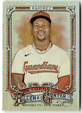 Topps Allen & Ginter MLB 2025 No. 117 Jose Ramirez Rainbow Holofoil