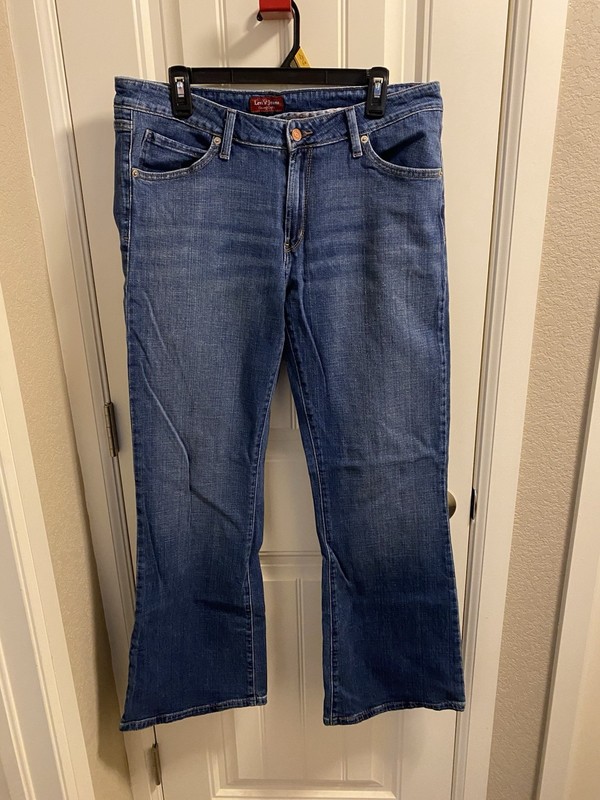 Levis Jeans 14 M Low Flare Leg Stretch Blue Denim 14M 2008 Y2K