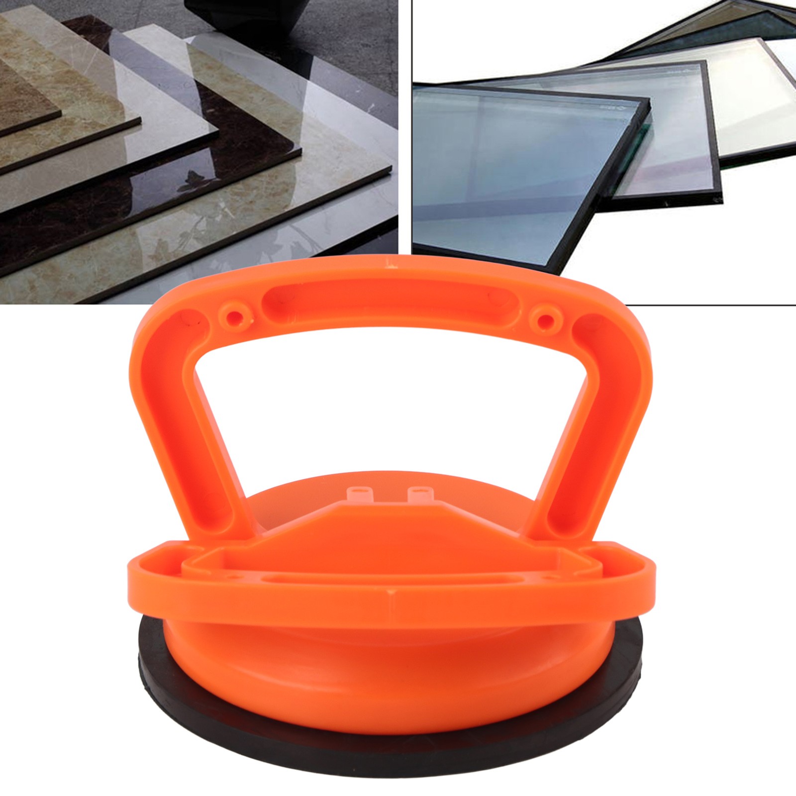 Vacuum Strong Suction Cup 50kg/110.2lbs Glass Lifter Puller Plastic Single Claws