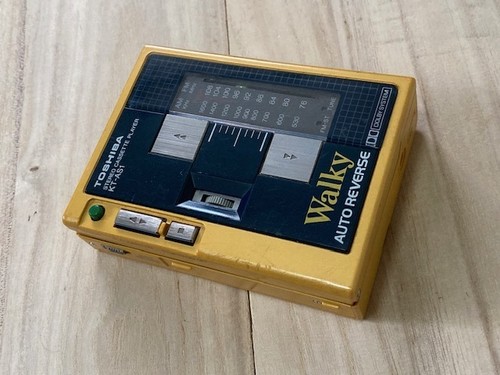 Toshiba Walky KT-AS1 Stereo Cassette Player Battery Case BP-D2 Tuner Pack RP-AF2 - Picture 3 of 10