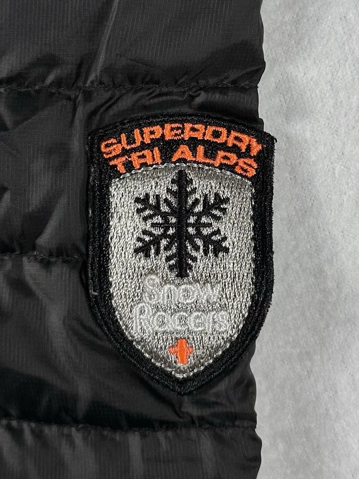 Superdry Chaqueta Tri Alps Down Puffer Negra Hombre Talla Mediana Foto 4 de 4