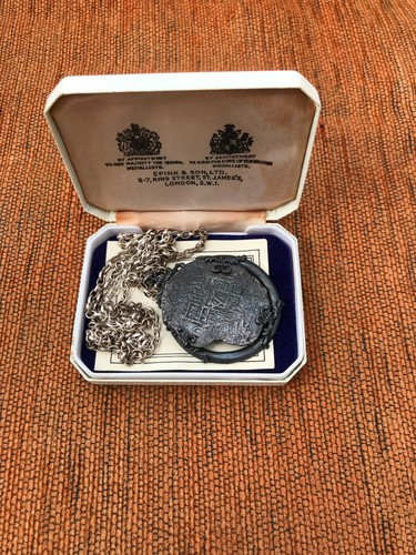Lucayan Beach 8 Reales Cob Pirate Treasure Circa 1628 Vendido por Spink - Imagen 2 de 6