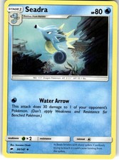 Seadra Uncommon SM - Burning Shadows 30/147 LP