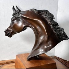 RARE 1978 Robert Larum Bronze Arabian Horse Classic Elegance