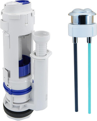 Dual Flush Valve & Push Button Replacement Parts and Assembly Fits Geberit & Koh