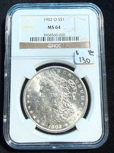 1902 O MORGAN DOLLAR NGC MS 64 020