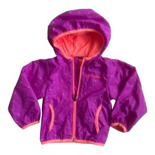 Columbia Omni-Wick Jacket Girl's Size 18-24 Months Raspberry Melon Full Zip