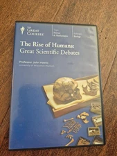 Rise of Humans Great Scientific Debates The Great Courses DVDs Only 4 Discs 