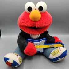 Vintage Rock Roll Elmo By Tyco Working 1997 - Tested - Read