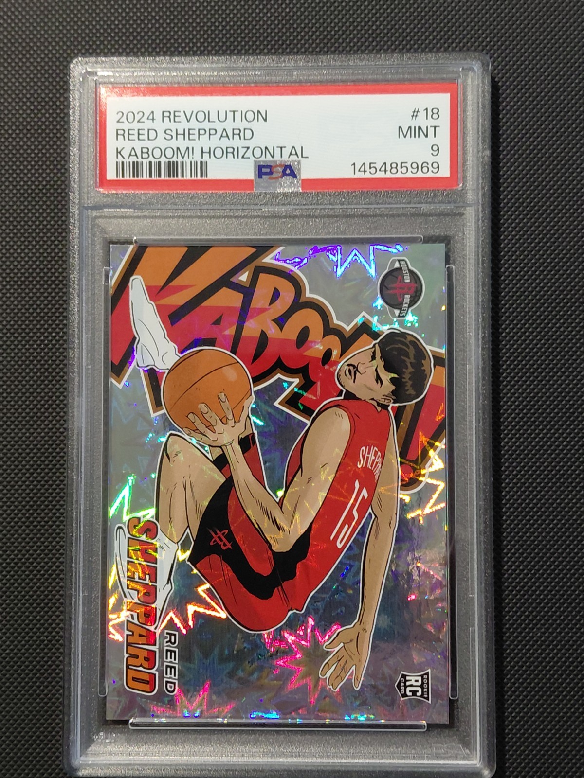 2024-25 Panini Revolution - Kaboom! Horizontal Reed Sheppard #18 (RC)