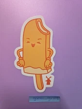 DUTCH BROS STICKER - AUGUST 2022 - Creamsicle Popsicle Chill Orange