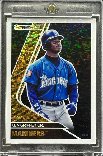 Ken Griffey Jr. RARE GOLD FOIL  REFRACTOR TOPPS  INVESTMENT CARD MARINERS