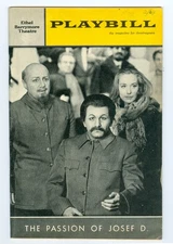 The Passion of Josef D. Peter Falk 1964 Premiere Opening Night Playbill FLOP