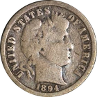 1894-O Barber Dime