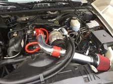 COLD AIR INTAKE FOR 1997-2003 CHEVY S10 PICKUP GMC SONOMA HOMBRE 2.2L L4  (RED)