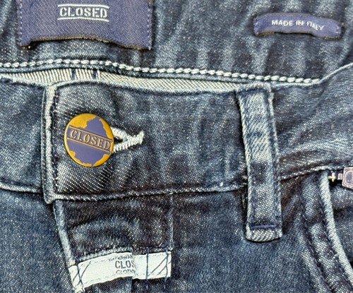 Closed Men's Stretch Side Zip Pocket Denim Jeans Size 33 (Actual 32x28) - Picture 3 of 11