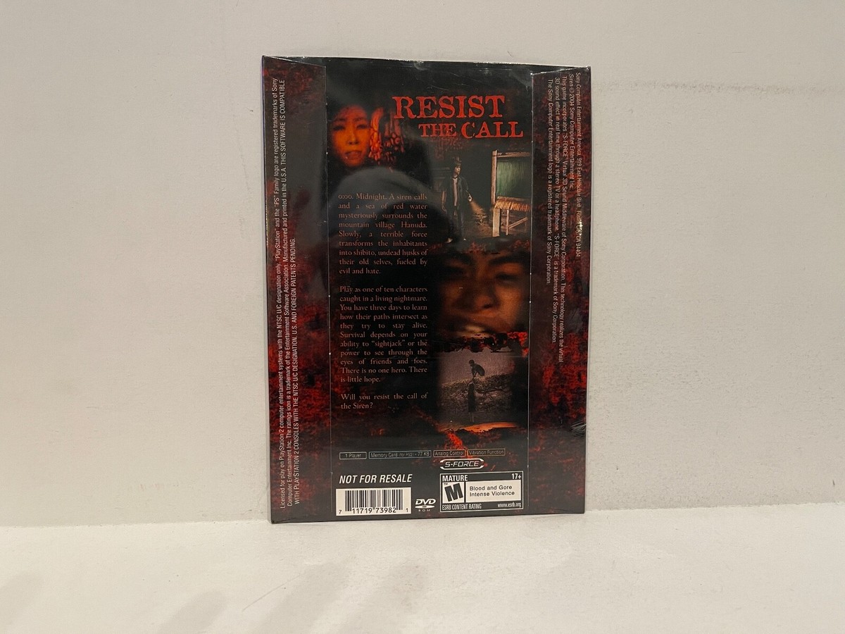 Siren PS2 Demo Disc Not For Resale Promo SEALED NEW Horror Siren PS2 Demo Disc Not For Resale Promo SEALED NEW Horror