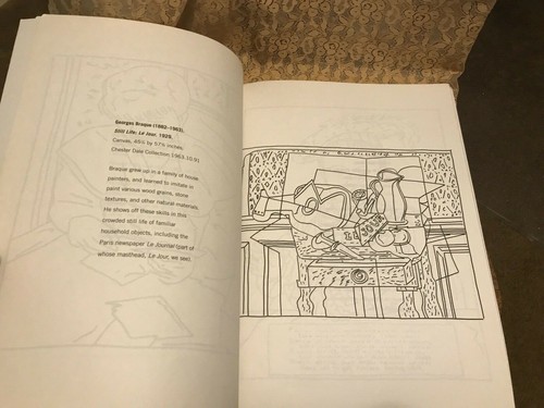 National Gallery Of Art Great Paintings Coloring Book NEW Never Used - Picture 5 of 10