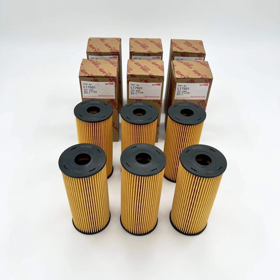 6x Oil Filter for ISUZU NPR Eco-Max Reach 4JJ1 3,0L 11-18 - Изображение 3 из 4