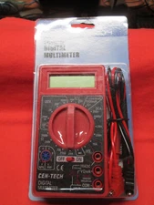 CEN-TECH 7 Function Digital Multimeter, Item #69096 - NEW! - Fast Shipping