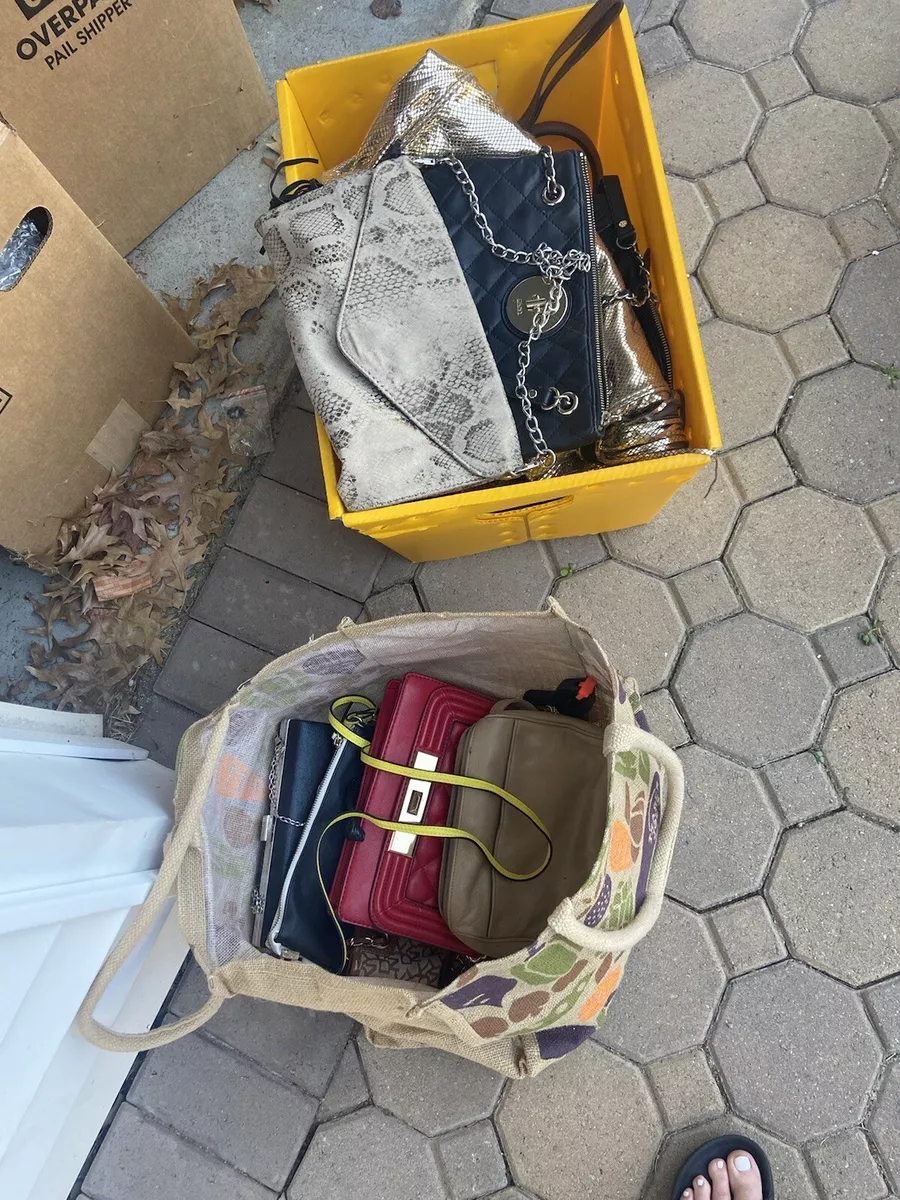 “Garage Sale” Box Full Of DESIGNER Bags. Good Condition! Read Description