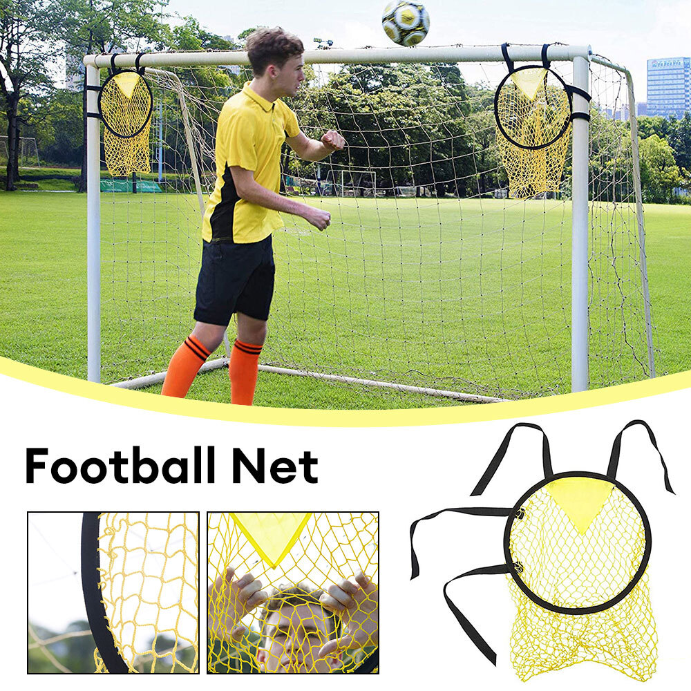 Soccer Target Net Football Target Net 2-Pack - Soccer Shooting Accuracy ...