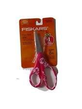 Fiskars Comfort Grip Blunt-tip Safety Edge Blade Scissors - Ages 8 Pink