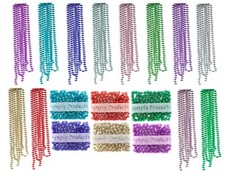 Luxury Christmas Garland Beads Tree Decoration 3m / 9.84ft XMAS Bead Garlands