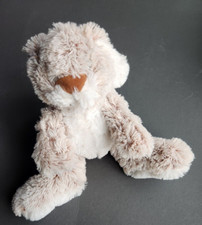 Bunny Plush, Melissa  Doug Burrow Bunny, Tan  White, Soft  Cuddly, 9 Inches