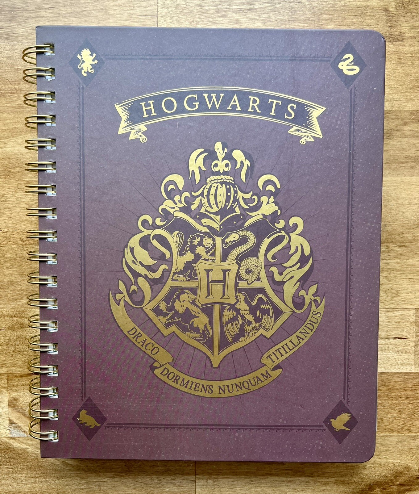 Harry Potter Hogwarts 12-Month Undated Hardcover Planner – School Stationery Gift by Insights 2021
