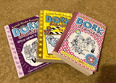 Dork Diaries Series 3 Books Bundle Rachel Russell Best Seller TV Star Nikki Book