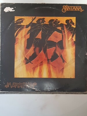 Santana - Marathon LP Vinyl CBS 86098 Europe FIRST PRESS 1979  Ex