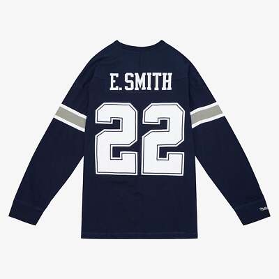 Mens Mitchell & Ness NFL N&N LS TEE COWBOYS 1994 EMMITT SMITH