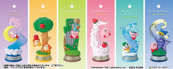 Kirby & Words 6体セット Kirby & Words Boxed Set of 6 Figures