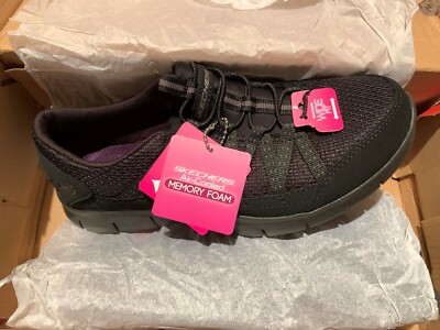 skechers memory foam wide