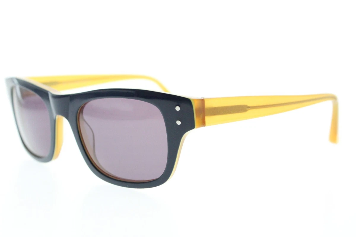 SEE EYEWEAR 1776 DESIGNER BLUE GOLD SUNGLASSES 49 21 135 MM MADE IN FRANCE