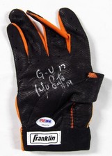 Marco Scutaro SF Giants Signed Game Used Batting Glove PSA Authenticated
