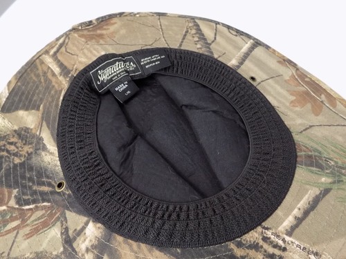 Lot (2) Camo Hunting Hats L-XL, Realtree patterns, (1 Fedora & 1 Sailor style) - Picture 5 of 12