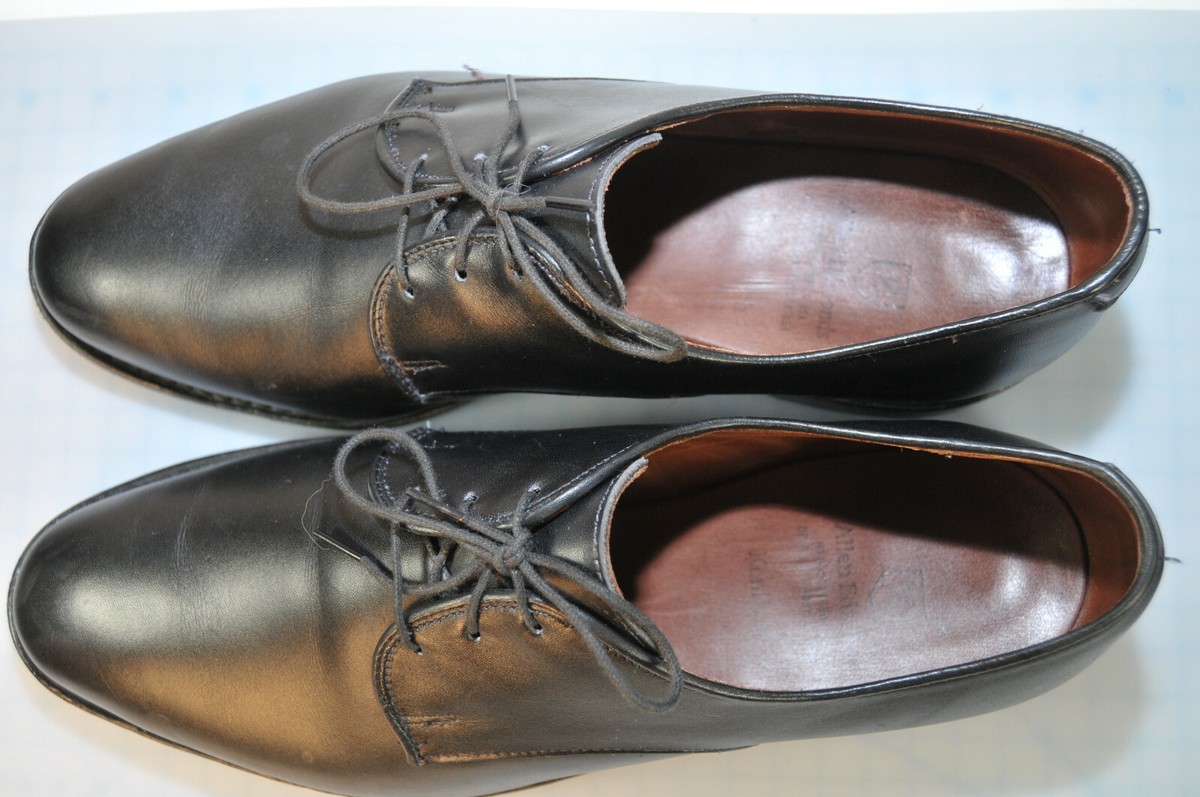 Allen Edmonds Kenilworth 9 D Leather Bulcher Black Lace-up