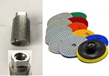 2" Zero Tolerance grinding Drum core bit 42 granite marble concrete polish pad