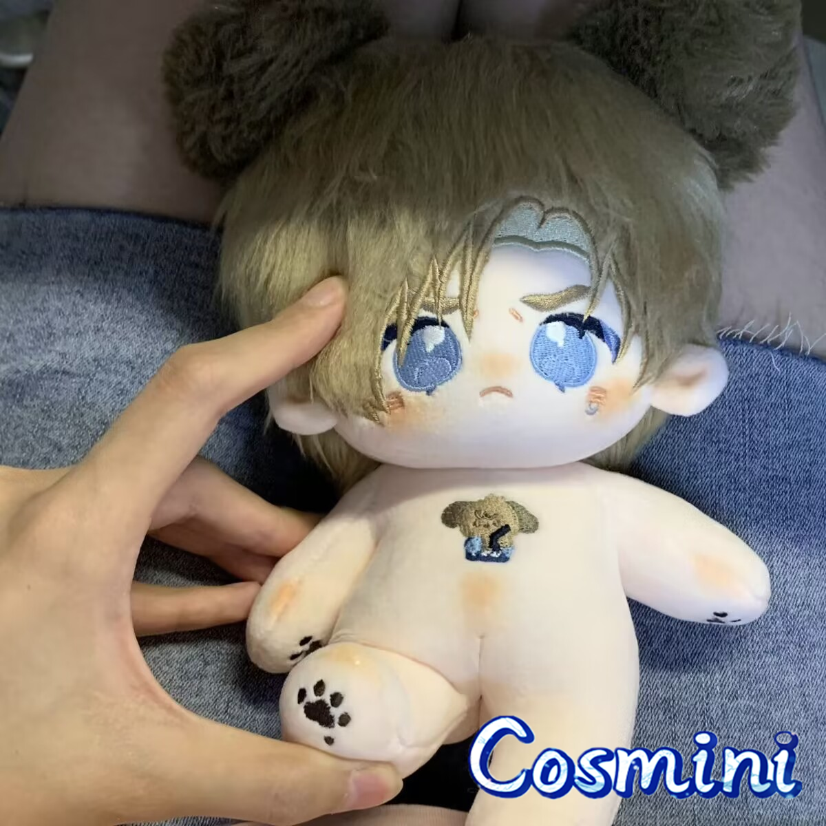 No Attributes Leon·S·kennedy 20cm Plush Doll Pillow Stuffed Dress