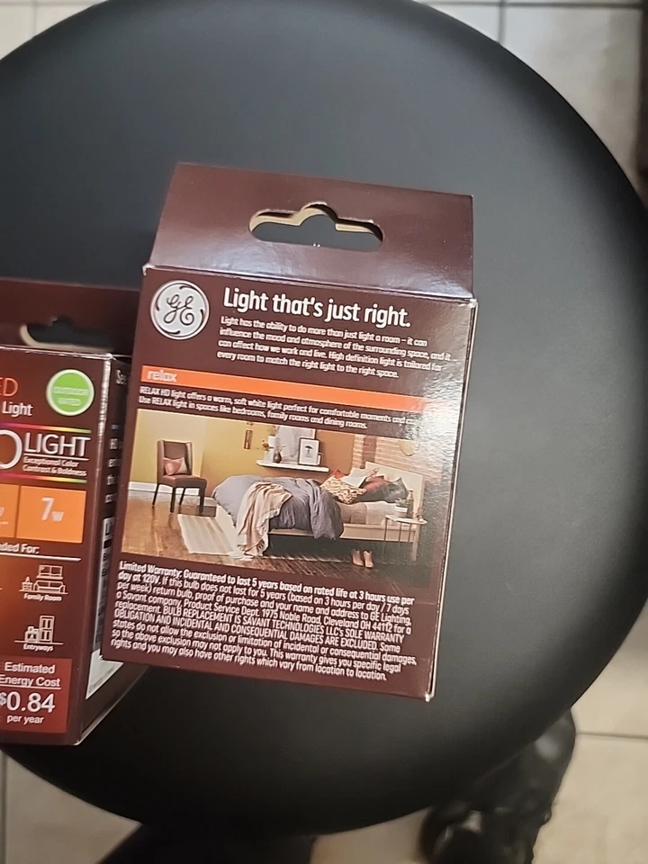 2 Pack - GE 45441 LED Light Bulb, Pr20, Diffused Soft White, 500 Lumens 7 Watt - Image 3 of 4