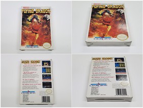 Flying Dragon The Secret NES Nintendo Complete CIB  Authentic Tested ***