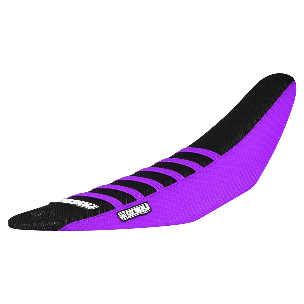2022-2024 Yamaha YZ 85 Gripper Seat Cover PURPLE/BLACK/PURPLE ribs